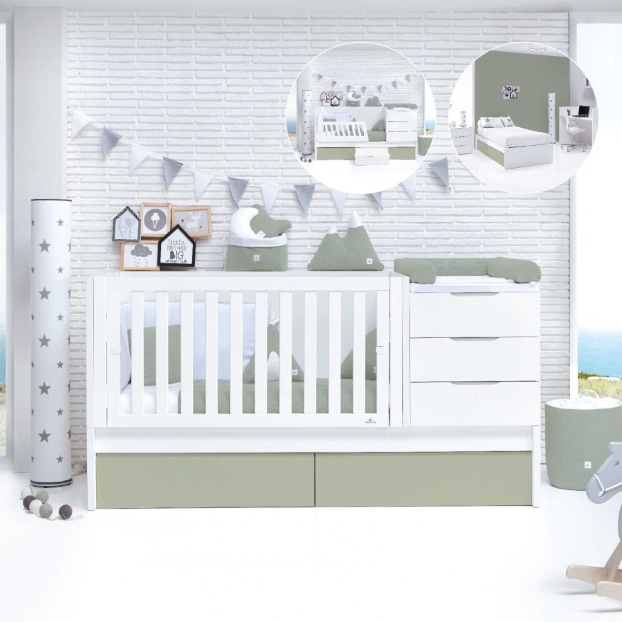 Verwandelbare Betten Alondra | Convertible Crib Sero More Erba · K546-M7756