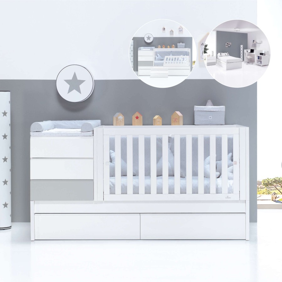 Verwandelbare Betten Alondra | Convertible Crib Sero Kubo · K551