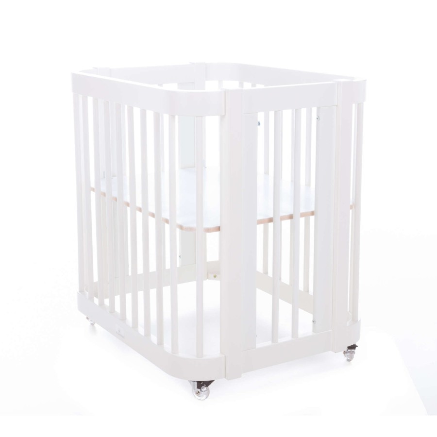 Kinderbetten Alondra | Crea Uno Bianco Baby Crib 55X70Cm - C304