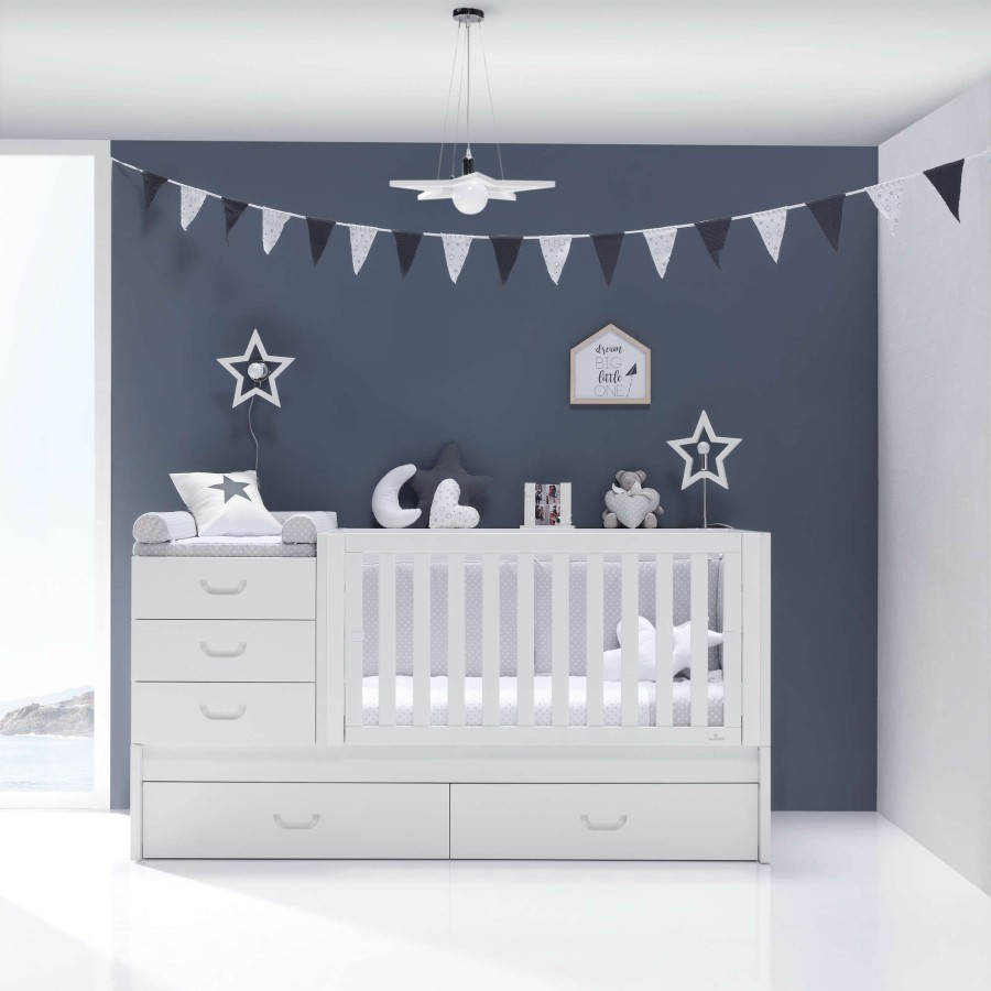 Verwandelbare Betten Alondra | Convertible Crib Sero Joy · K559