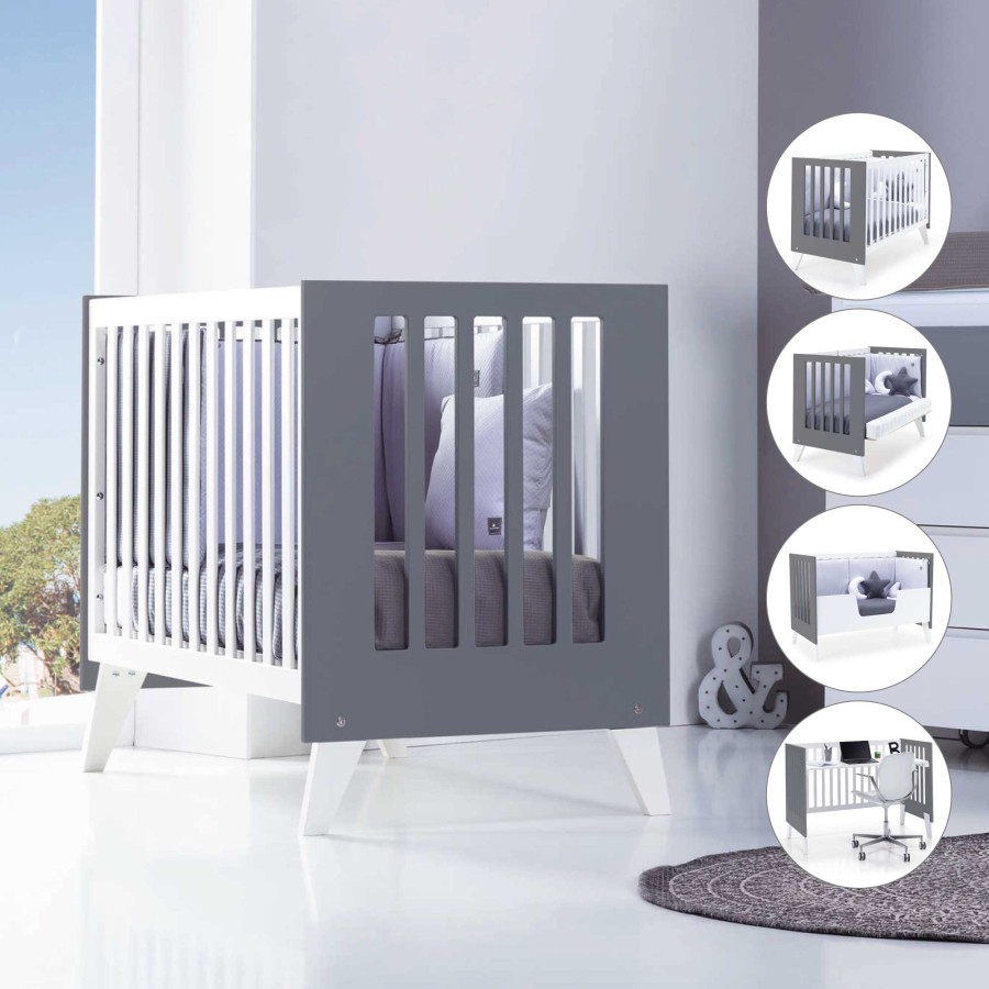 Kinderbetten Fur Kinder Alondra | Co-Sleeping Cot 4 In 1 Nexo Marengo · C187-M7769