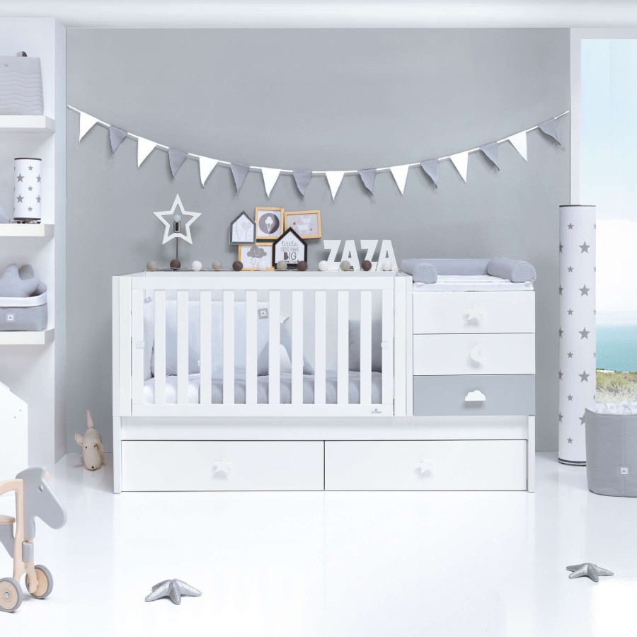 Verwandelbare Betten Alondra | Convertible Crib Sero Bubble · K554