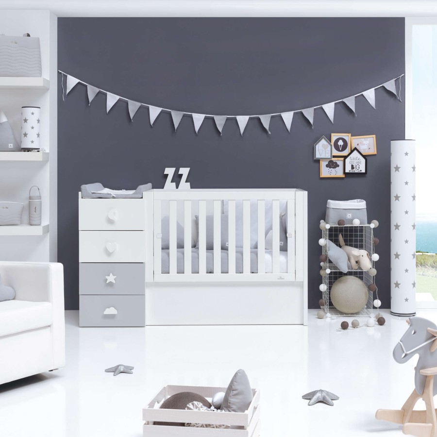 Verwandelbare Betten Alondra | Convertible Crib - Just Bubble · K374-M7778