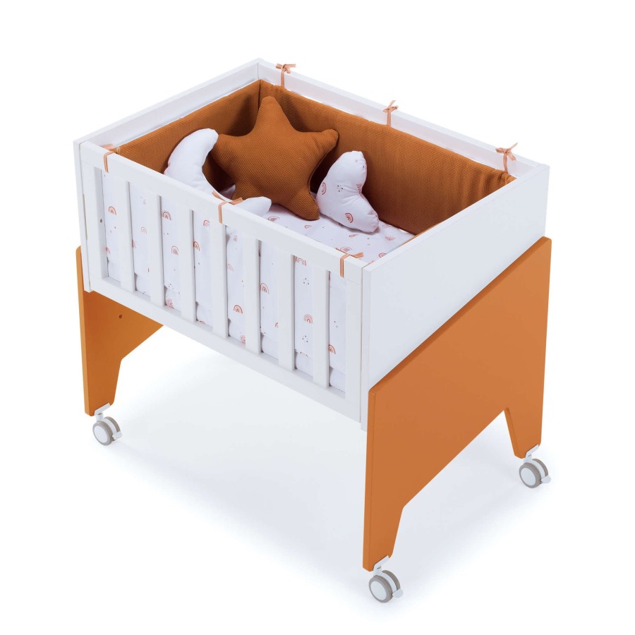 Kinderbetten Alondra | Terracotta Co-Sleeping Crib 50X80 Equo · C10-M7783