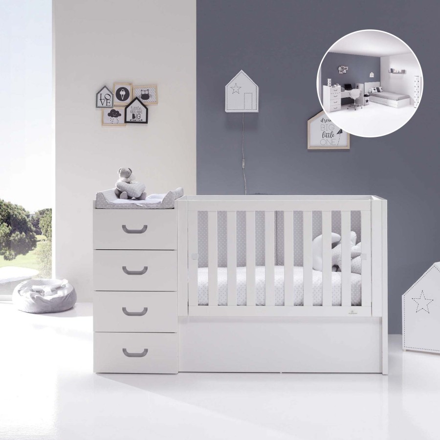 Verwandelbare Betten Alondra | Convertible Crib - Just Joy · K379-M7778