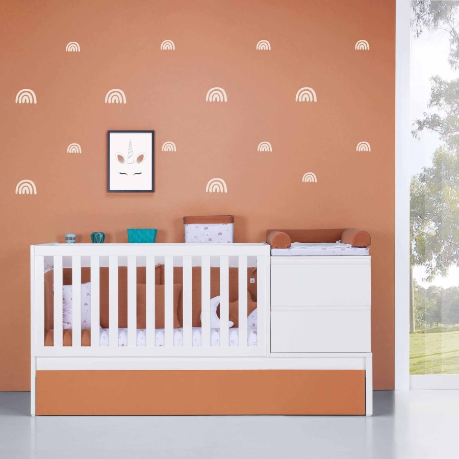 Verwandelbare Betten Alondra | Convertible Crib 70X140 Inside · K404-M1183