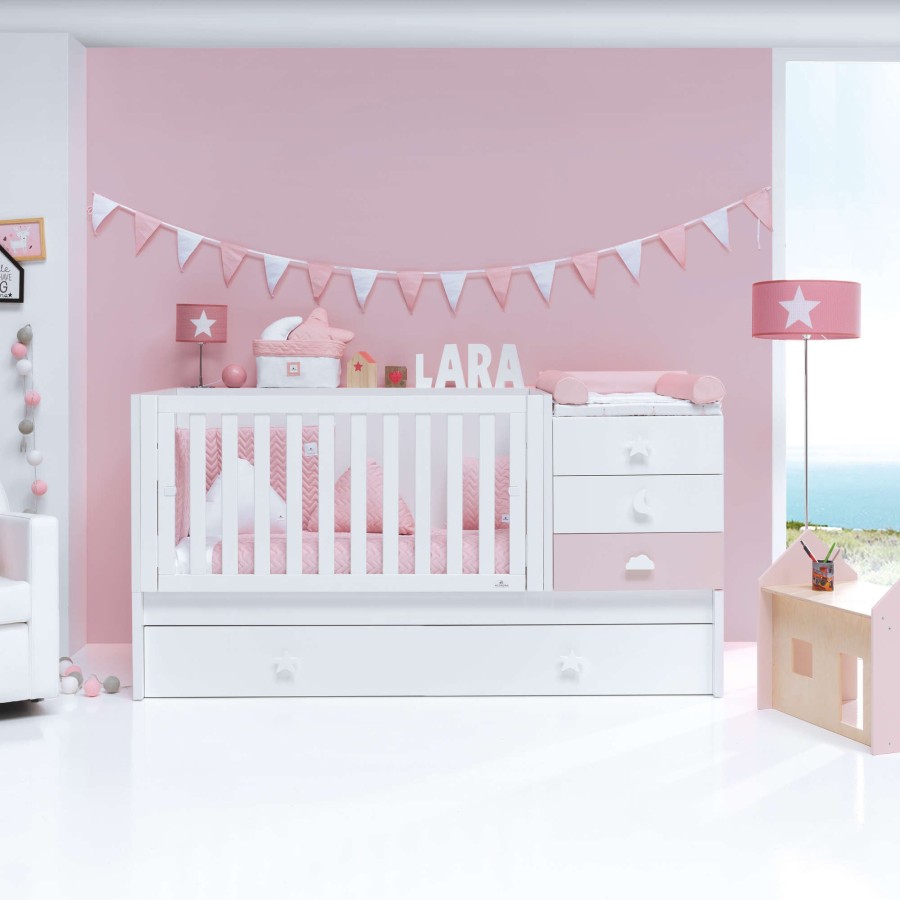 Verwandelbare Betten Alondra | Convertible Crib Sero Bubble · K554