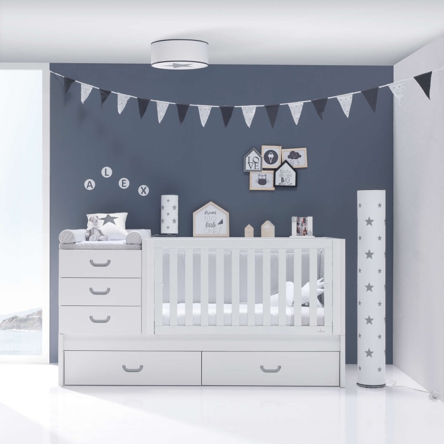 Verwandelbare Betten Alondra | Convertible Crib Sero Joy · K559