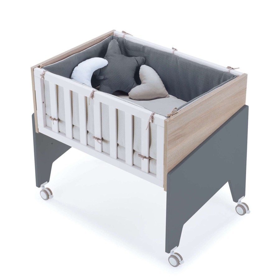 Kinderbetten Alondra | Wooden & Marengo Co-Sleeping Crib 50X80 Equo Life · C17-M9469