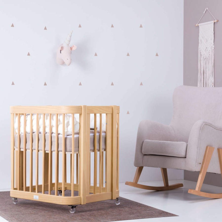 Kinderbetten Alondra | Crib, Cot And Bed All-In-One (4In1) Crea Tre Nomad 60X80 And 70X140 - C301