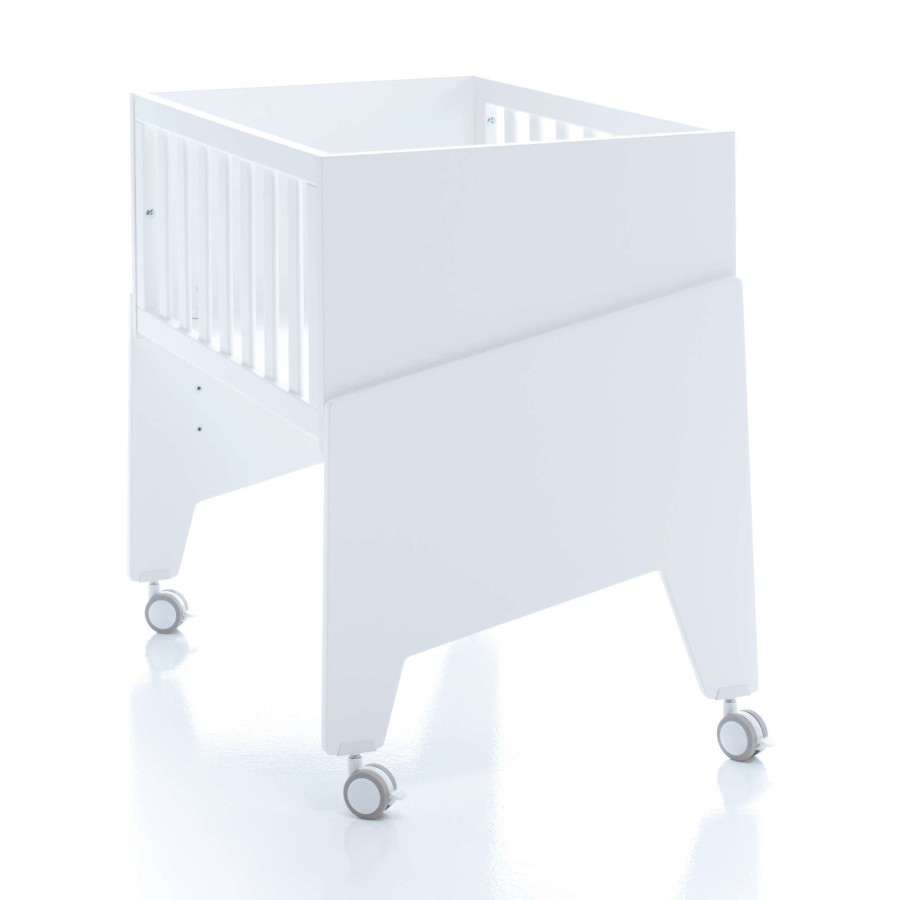 Kinderbetten Alondra | White Co-Sleeping Crib 50X80 Equo · C10-M7700