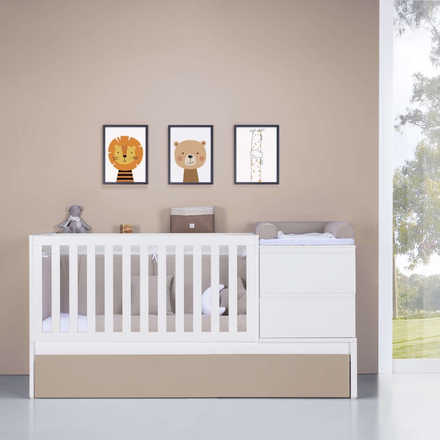 Verwandelbare Betten Alondra | Convertible Crib 70X140 Inside Arena · K404-M1153