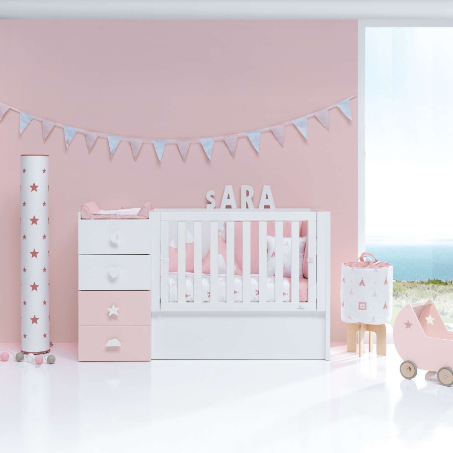 Verwandelbare Betten Alondra | Convertible Crib - Just Bubble · K374-M7742