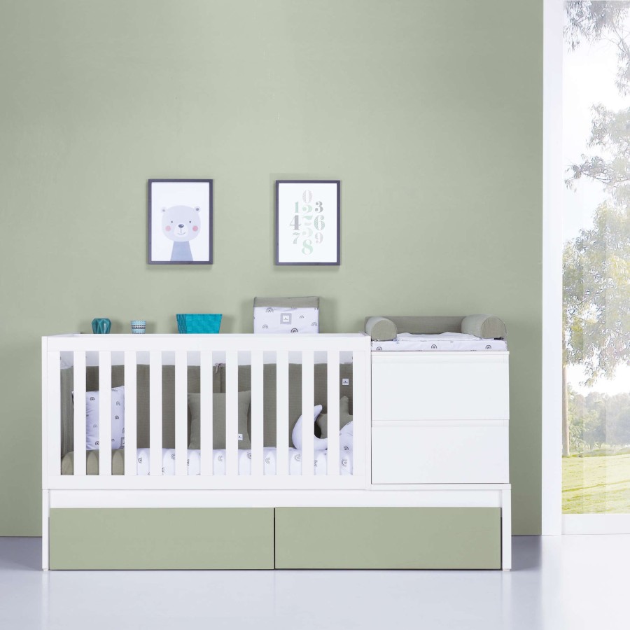 Verwandelbare Betten Alondra | Convertible Crib 70X140 Inside Erba · K404-M1156