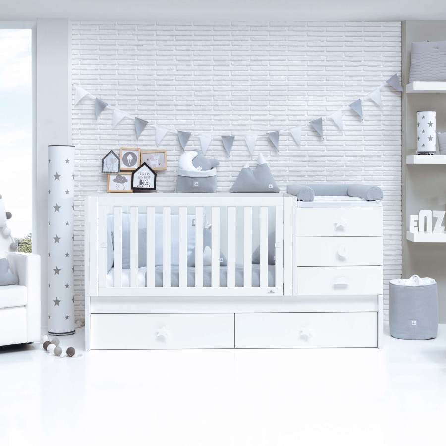 Verwandelbare Betten Alondra | Convertible Crib Sero Bubble · K554