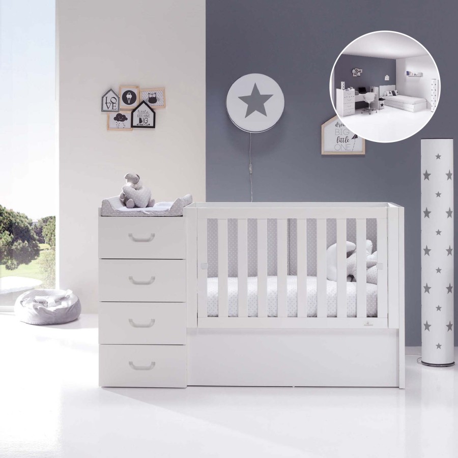 Verwandelbare Betten Alondra | Convertible Crib - Just Joy · K379-M7700