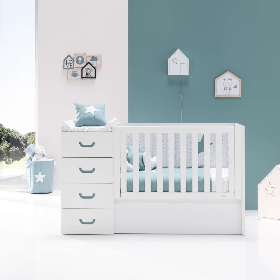 Verwandelbare Betten Alondra | Convertible Crib - Just Joy Mare · K379-M7781